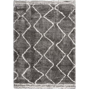 Šedý koberec 200x290 cm Riad Berber – Flair Rugs obraz