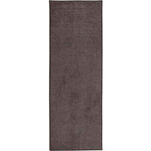 Antracitově šedý běhoun Hanse Home Pure, 80 x 300 cm obraz