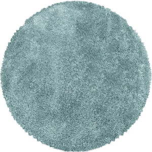 Modrý kulatý koberec ø 160 cm Fluffy – Ayyildiz Carpets obraz