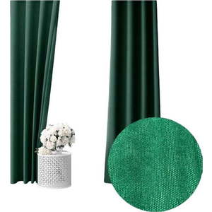 Zelený polo-zatemňovací závěs 250x100 cm - Mila Home obraz