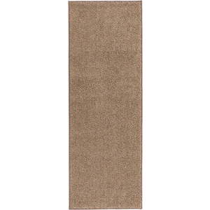 Hnědý běhoun Hanse Home Pure, 80 x 300 cm obraz