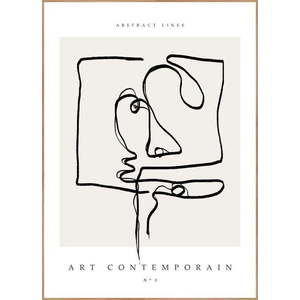 Obraz 50x70 cm Art Contemporain – Malerifabrikken obraz