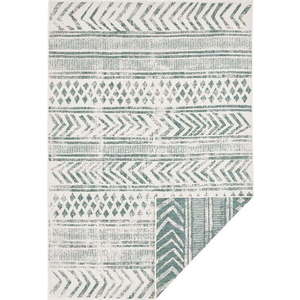 Zeleno-krémový venkovní koberec NORTHRUGS Biri, 80 x 150 cm obraz