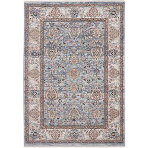 Modro-krémový běhoun 80x300 cm Vintage – Think Rugs obraz