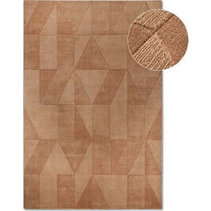 Hnědý ručně tkaný vlněný koberec 160x230 cm Ursule – Villeroy&Boch obraz