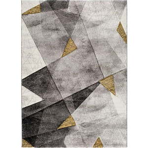Šedo-žlutý koberec Bianca Grey, 140 x 200 cm obraz