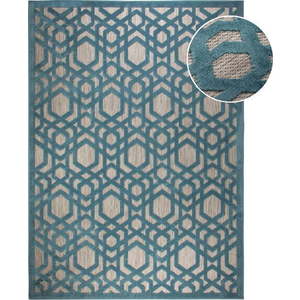 Modrý venkovní koberec 230x160 cm Oro - Flair Rugs obraz