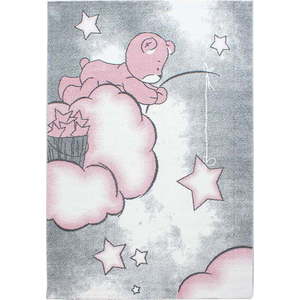 Růžovo-šedý dětský koberec 160x230 cm Kids – Ayyildiz Carpets obraz