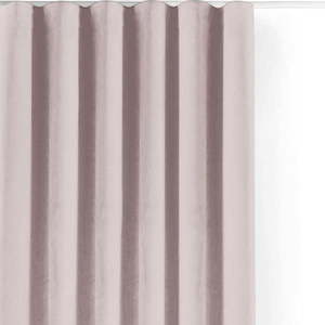 Světle růžový sametový dimout závěs 265x250 cm Velto – Filumi obraz