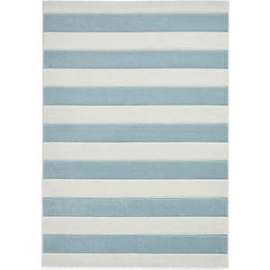 Světle modrý koberec 120x170 cm Cove Stripe – Catherine Lansfield obraz