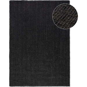 Černý jutový koberec 120x170 cm Bouclé – Hanse Home obraz