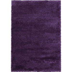 Tmavě fialový koberec 60x110 cm Fluffy – Ayyildiz Carpets obraz