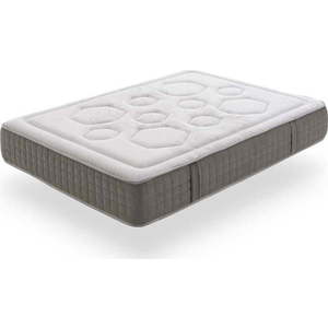 Tvrdá/středně tvrdá pěnová oboustranná termoregulační matrace 200x200 cm HEXAFLEX GEL – Moonia obraz