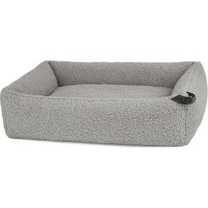 Šedý pelíšek pro psa z materiálu bouclé 65x80 cm Senso Pebble S/M – MiaCara obraz