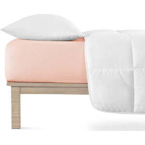 Světle růžové napínací prostěradlo jersey 200x200 cm Boxspring – Andrea Simone obraz
