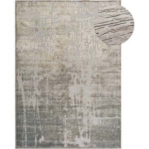 Béžový koberec z viskózy Universal Margot Azul, 140 x 200 cm obraz