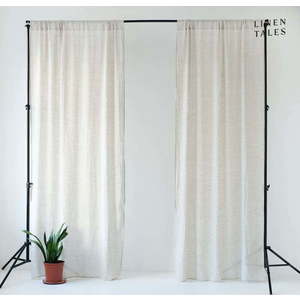 Krémová záclona 130x200 cm Daytime – Linen Tales obraz