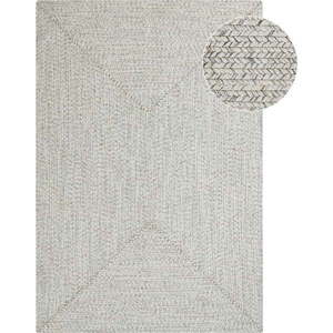 Bílý/béžový venkovní koberec 170x120 cm - NORTHRUGS obraz