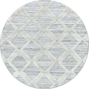 Světle šedý kulatý koberec ø 160 cm Pisa – Ayyildiz Carpets obraz