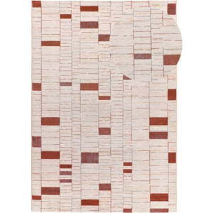 Koberec v cihlové a krémové barvě 133x190 cm Beruti – Universal obraz