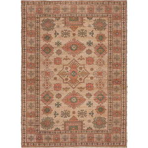 Ručně tkaný koberec s příměsí juty v růžové a terakotové barvě 200x290 cm Lana Jute – Flair Rugs obraz