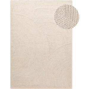 Ručně tkaný vlněný koberec ve světle přírodní barvě 160x230 cm Eleni Natural White – Hanse Home obraz