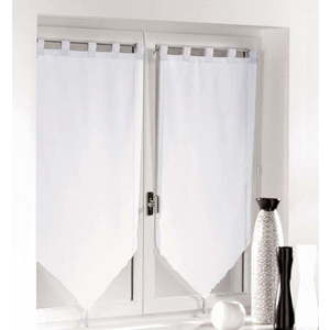 Bílé voálové záclony v sadě 2 ks 60x160 cm Voiline – douceur d'intérieur obraz