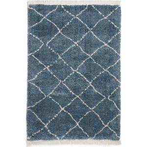 Modrý koberec 80x150 cm Boho – Think Rugs obraz