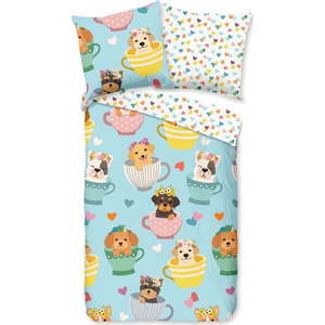 Bavlněné dětské povlečení do postýlky 100x135 cm Dogs – Bonami Selection obraz