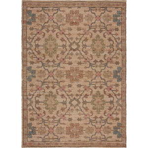 Ručně tkaný koberec s příměsí juty v přírodní barvě 80x150 cm Celine Jute Global – Flair Rugs obraz