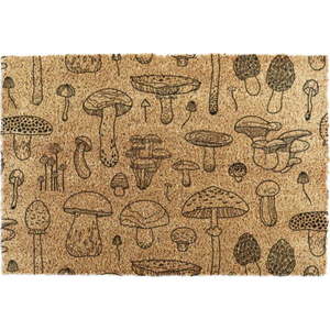 Rohožka z kokosového vlákna 60x90 cm Mushrooms – Artsy Doormats obraz