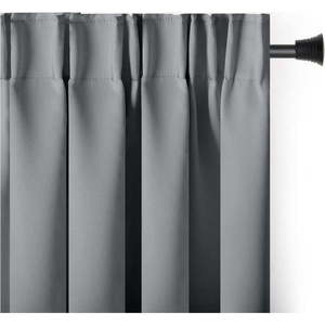 Šedý zatemňovací termo závěs 140x245 cm Pleat – Restilo obraz