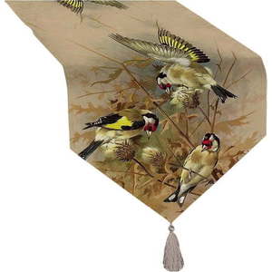 Běhoun na stůl 45x140 cm Yellow Bird – Mila Home obraz