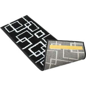 Černé nášlapy na schody v sadě 13 ks 22x73 cm Geometric – Mila Home obraz