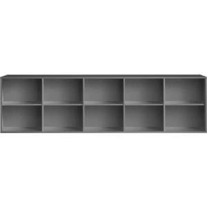 Antracitová závěsná knihovna 220x61 cm Mistral – Hammel Furniture obraz