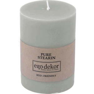 Tyrkysově modrá svíčka Eco candles by Ego dekor Friendly, doba hoření 37 h obraz