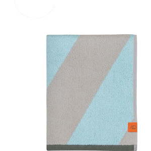 Froté osuška z bio bavlny v mentolové barvě 70x133 cm Diagonal – Mette Ditmer Denmark obraz