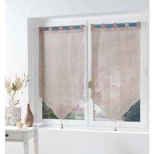 Béžové voálové záclony v sadě 2 ks 60x160 cm Salina – douceur d'intérieur obraz