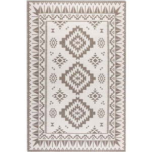 Krémovo-hnědý venkovní koberec 160x230 cm Gemini – Elle Decoration obraz