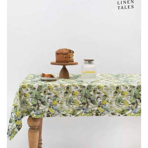 Lněný ubrus 140x250 cm Lotus – Linen Tales obraz