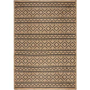 Jutový koberec v přírodní barvě 80x150 cm Luis – Flair Rugs obraz