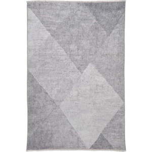 Světle šedý pratelný běhoun s příměsí bavlny 60x170 cm Whisper – Think Rugs obraz