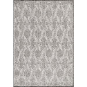Šedý venkovní koberec 120x170 cm Aruba – Ayyildiz Carpets obraz