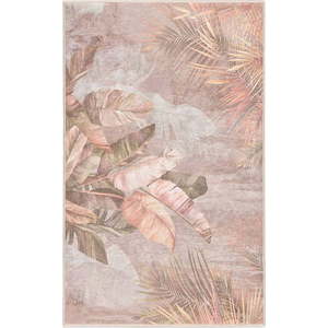 Béžový pratelný koberec 160x230 cm Dusty Leaves – Mila Home obraz