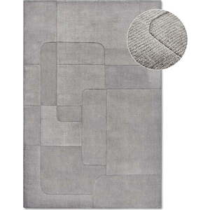 Šedý ručně tkaný vlněný koberec 190x280 cm Charlotte – Villeroy&Boch obraz