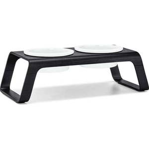 Set misek s podstavcem pro psa Desco Ash Black Stained S – MiaCara obraz