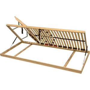 Polohovatelný výklopný lamelový rošt 90x200 cm DOUBLE BVH – Materasso obraz