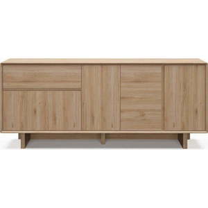 Komoda v dekoru dubu v přírodní barvě 180x76x45 cm Carpi – Marckeric obraz