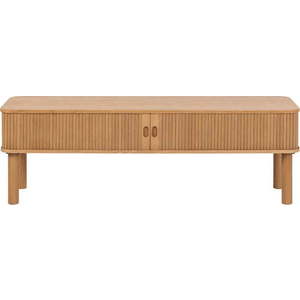 TV stolek v dekoru dubu v přírodní barvě 140x45 cm Langley – Actona obraz