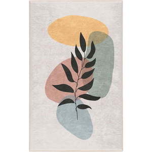 Krémový pratelný koberec 120x180 cm Illustrated Autumn – Mila Home obraz
